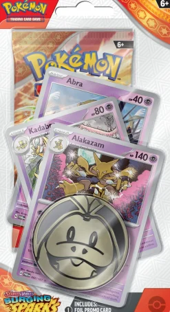 Scarlet & Violet Surging Sparks Pokémon Trading Card Game^Alakazam 1P Premium Checklane Pack