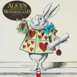 Flame Tree Studio Science Museum: Alice's Adventures in Wonderland Wall Calendar 2026 (Art Calendar)* Kalendere