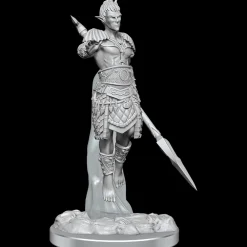 WizKids Monstere^Sea Elf Fighters (Wave 20) Dungeons & Dragons Nolzurs Marvelous Unpainted Miniature