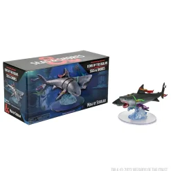 WizKids Seas & Shores Maw of Sekolah Icons of the Realms Premium Painted Miniatures* Monstere|Tilbehør