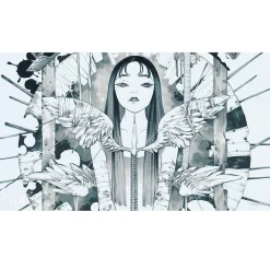 Play Mat Og Mat Case^Secret Lair Peach Momoko Psychich Corrosion Play Mat