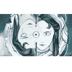 Secret Lair Peach Momoko Time Siev Play Mat* Play Mat Og Mat Case