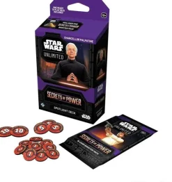 Secrets of Power Star Wars Unlimited TCG Andre Kortspill^Secrets of Power Chancellor Palpatine Spotlight Deck
