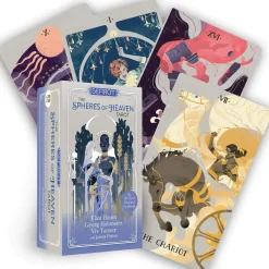 Eliot Baum Sefirot - The Spheres of Heaven Tarot: An 80-Card Deck & Guidebook Inspired by Marseille Tarot, Kabbalistic Teachings, and Esoteric Wisdom* Kropp, Sinn, & Sjel