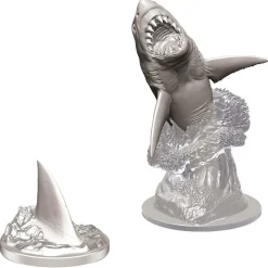 WizKids Shark (Wave 9) Deep Cuts Unpainted Miniature* Terreng & Tilbehør
