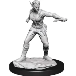 WizKids Karakterer^Shifter Female Rogue (Wave 13) Dungeons & Dragons Nolzurs Marvelous Unpainted Miniature Figur