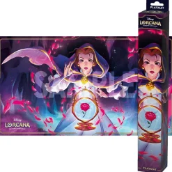 Shimmering Skies Lorcana TCG Shimmering Skies Belle Play Mat* Play Mat Og Mat Case|Disney Lorcana