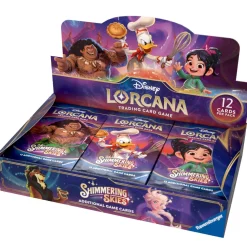 Shimmering Skies Lorcana TCG Shimmering Skies Booster Display Boks* Disney Lorcana|Andre Kortspill