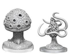 WizKids Monstere|Tilbehør^Shrieker & Violet Fungus (Wave 21) Dungeons & Dragons Nolzurs Marvelous Unpainted Miniature