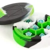 Metallic Dice Games Silicone Round Dice Case Green, Black, White* Boks