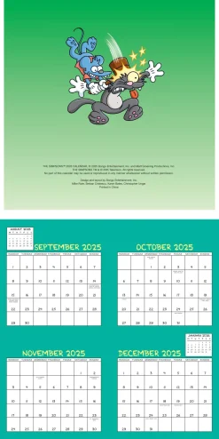 Kalendere^Simpsons 2026 Square Calendar