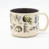 Science Homeware Krus^Skeleton Ceramic Mug 450 ml