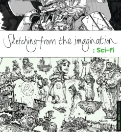 3DTotal Publishing Sketching from the Imagination: Sci-fi* Tegnebøker|Tegne & Male