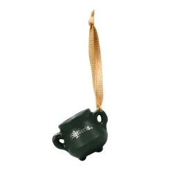 Harry Potter-jul Julekuler^Slytherin Cauldron Hanging Decoration