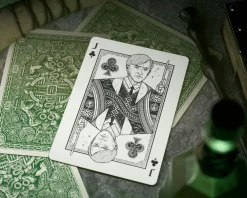 Theory11 Deluxe Playing Cards Kortstokk|Klassikere^Slytherin Deluxe Kortstokk