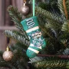 Harry Potter-jul Julekuler|Julepynt^Slytherin Stocking Hanging Ornament