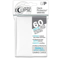 Kortlommer^Small Size White PRO-Matte Eclipse Sleeves (60)