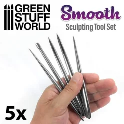 Green Stuff World Smooth Sculpting Tools Set (5)* Tilbehør