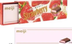 Kontorutstyr^Snack Stick Strawberry Chocolate Memo Block