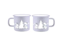 Snøfall Emaljekopp* Krus