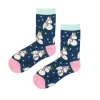 Moomin, Mummitrollet Snorkmaiden Snowflake Socks (35-42)* Sokker & Fottøy|Julepynt