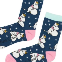 Moomin, Mummitrollet Snorkmaiden Snowflake Socks (35-42)* Sokker & Fottøy|Julepynt