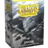 Kortlommer^Snow Matte Dual Dragon Shield Sleeves (100)