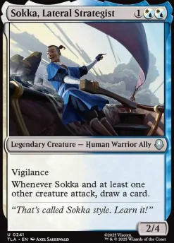 Sokka, Lateral Strategist (Enkeltkort)* Singles (Løskort)|Singles (Løskort)