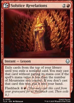 Singles (Løskort)|Singles (Løskort)^Solstice Revelations (Enkeltkort)