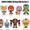 Blind boks Mystery Box^Sonic the Hedgehog Series 3 PVC Bag Clip