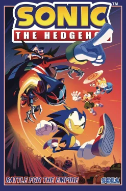 Adam Bryce Thomas Sonic The Hedgehog, Vol. 13: Battle for the Empire* Barn & Unge