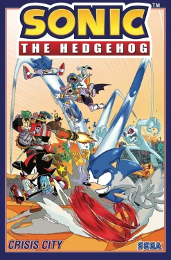 Ian Flynn Barn & Unge^Sonic The Hedgehog, Volume 5: Crisis City