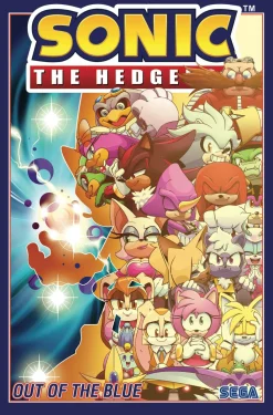 Adam Bryce Thomas Sonic The Hedgehog, Volume 8: Out of the Blue* Barn & Unge
