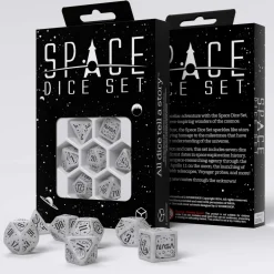 Q-Workshop Space Apollo Poly White /Black (7)* Sett