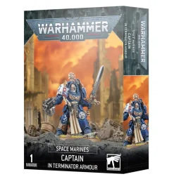 Games Workshop Space Marines: Captain in Terminator Armour* Warhammer 40,000