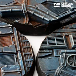 Gamers Grass Spaceship Corridor Bases Round 60 mm (2)* Basing & Modellering