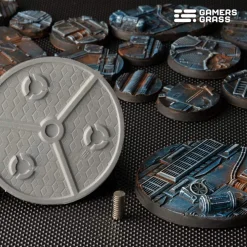 Gamers Grass Spaceship Corridor Bases Round 60 mm (2)* Basing & Modellering