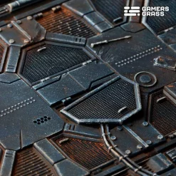 Gamers Grass Basing & Modellering^Spaceship Corridor Bases Oval 120 mm (1)