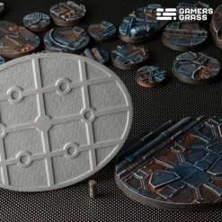 Gamers Grass Basing & Modellering^Spaceship Corridor Bases Oval 120 mm (1)