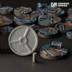Gamers Grass Spaceship Corridor Bases Round 40 mm (5)* Basing & Modellering
