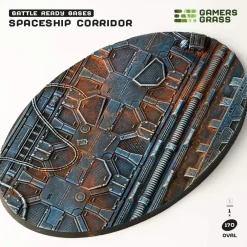 Gamers Grass Spaceship Corridor Bases Oval 170 mm (1)* Basing & Modellering