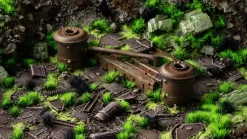 Gamers Grass Spaceship Corridor Basing Bits* Basing & Modellering