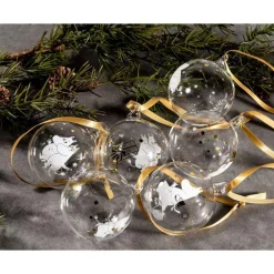 Sparkling Stars Julekule 3-Pakk* Julekuler|Julepynt