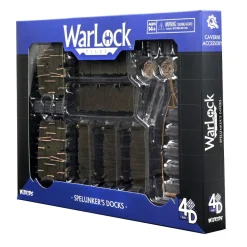 WizKids Spelunker's Docks Warlock Tiles Box Set* Kart & Battlemaps|Terreng & Tilbehør