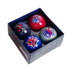 Marvel Comics-jul Spider-Man Baubles 4-Pack 75 mm* Julekuler|Julepynt