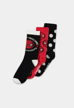 Spider-Man Sokker & Fottøy^Crew Socks (3Pack)