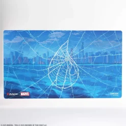 Spider-Man Magic the Gathering Spider-Man Island Shiny Play Mat* Play Mat Og Mat Case