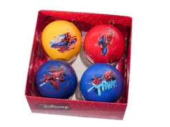 Marvel Comics-jul Spider-Man Ornament 4-Pack 75 mm* Julekuler