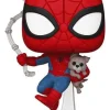 Funko POP! Marvel Funko! Pop^Spiderman with Sandwich Dog POP! Marvel Vinyl Figure
