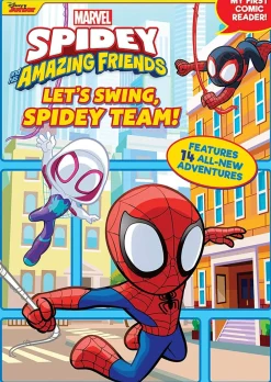 Marvel Press Artist Spidey and His Amazing Friends: Let's Swing, Spidey Team!: My First Comic Reader!* Spider-Man